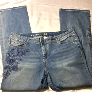Womens Signature bootcut jeans